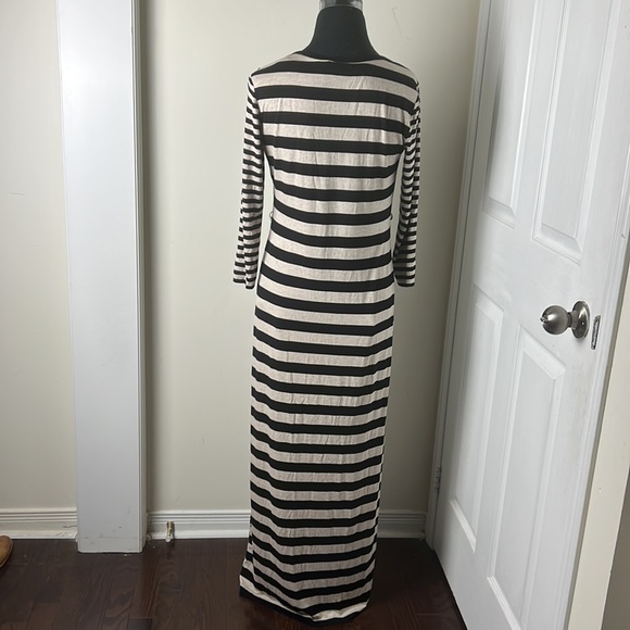 Calvin Klein knit Rugby Stripes Maxi Sweater Dress Size 6 - Picture 12 of 15